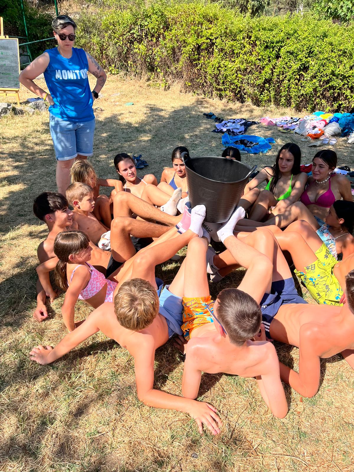 Tiro con Arco en el Campamento La Cabrera Sierra norte Shango Ocio Aventura